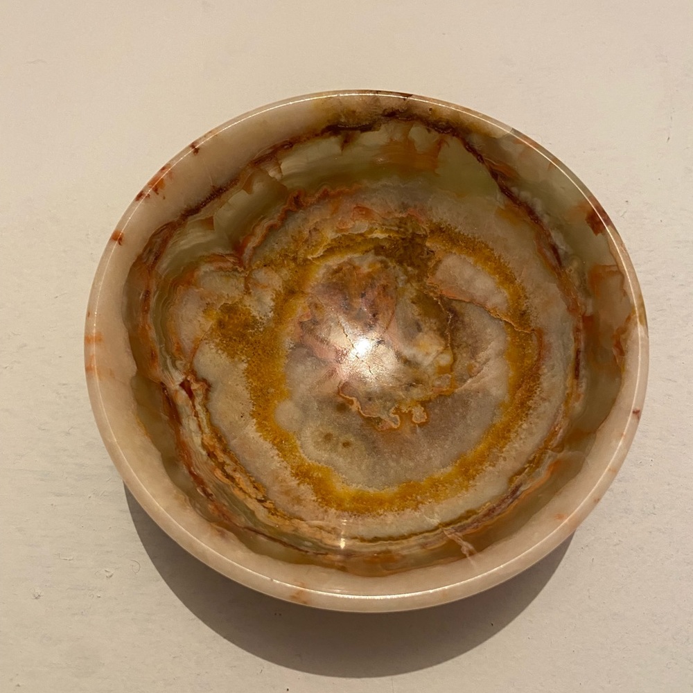 Green Onyx Bowl 4inches devotional bowl